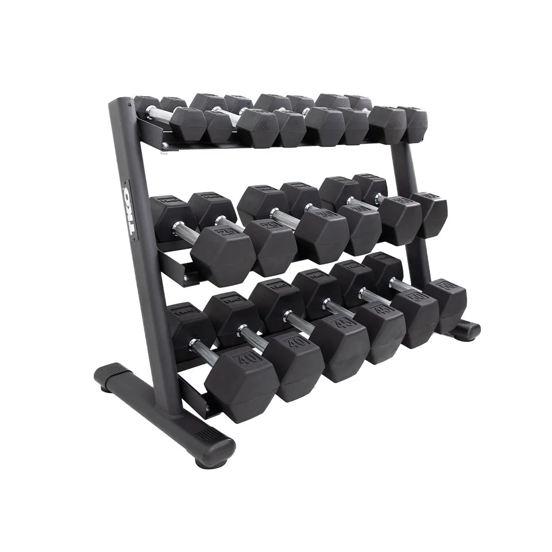 3-Tier Rail Dumbbell Rack