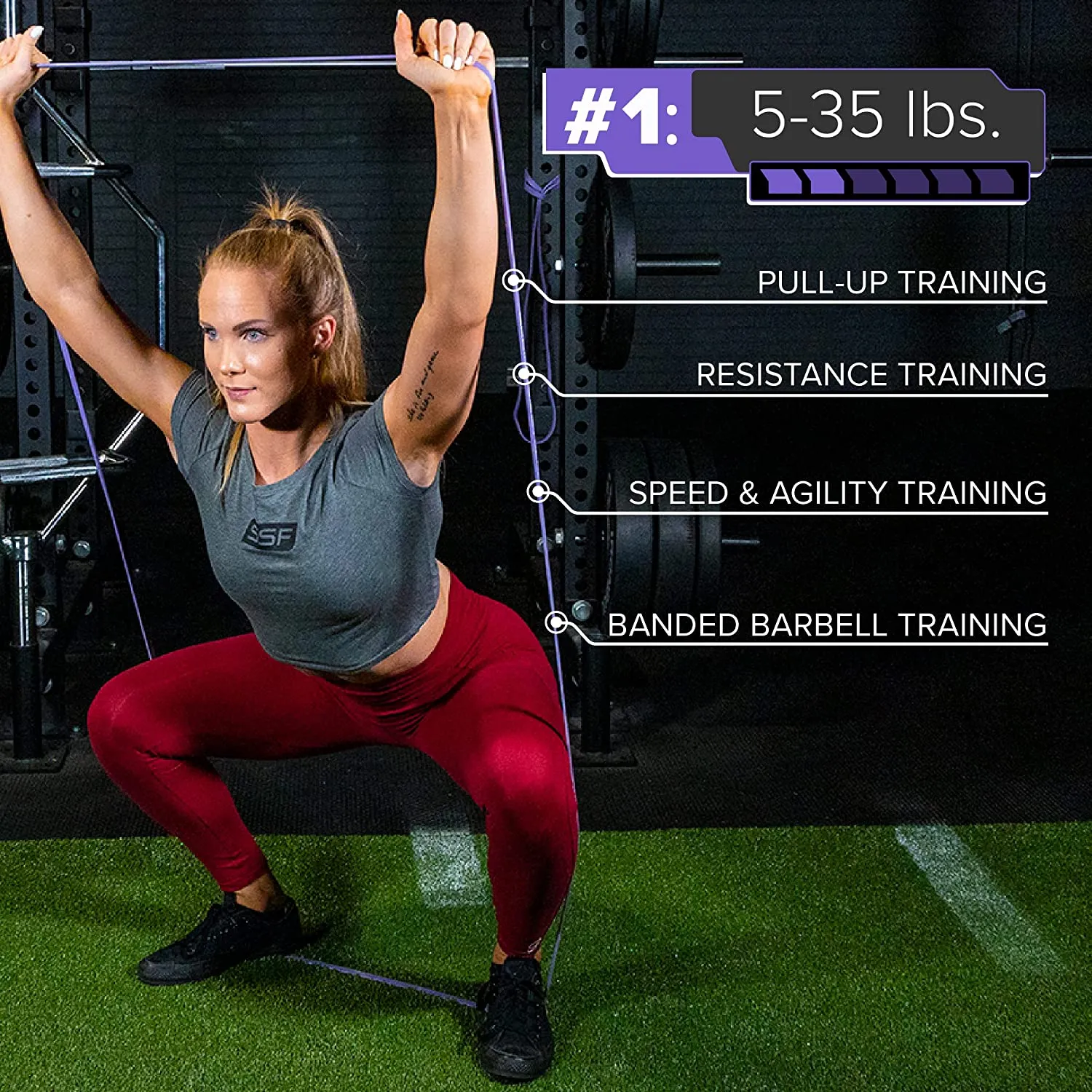 41" Strong Resistance Band Set