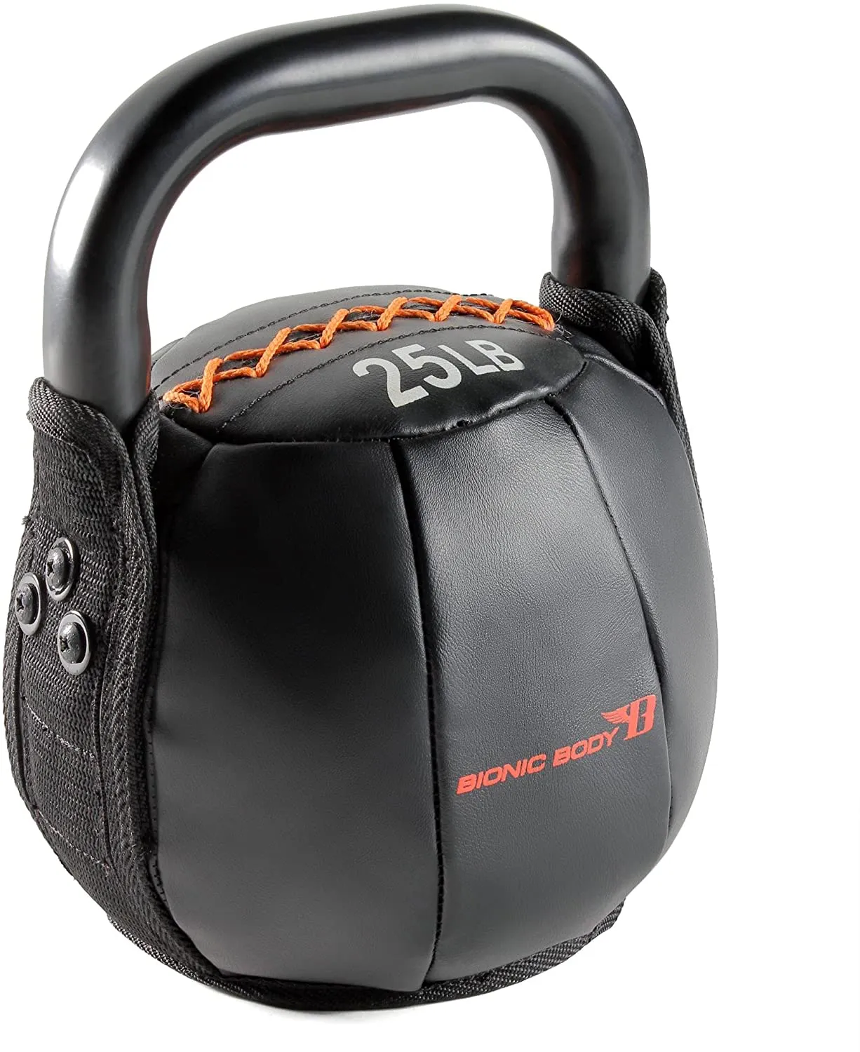 Bionic Body Soft Kettlebell with Handle - 10, 15, 20, 25, 30, 35, 40 lb. for Weightlifting, Conditioning, Strength and Core Training