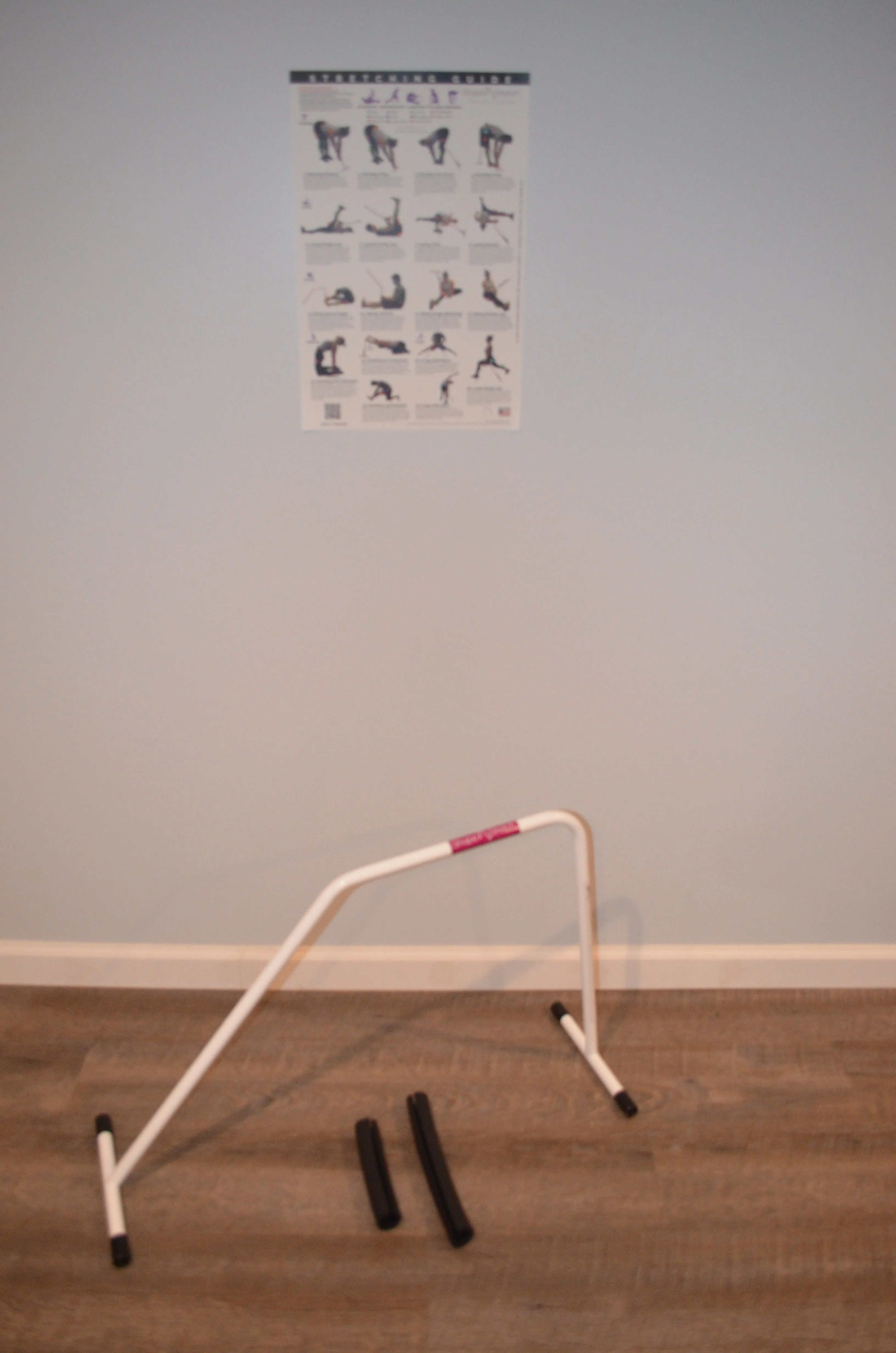 Clinic & Gym Bundle - White Shape Stretch - (3) Body Stretch Bars and 24 x 36" Stretch Guide