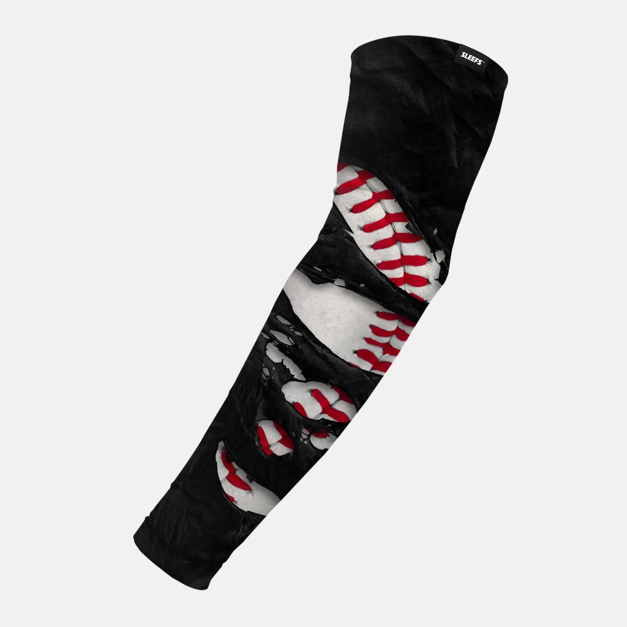 Ripped Baseball Lace Arm Sleeve